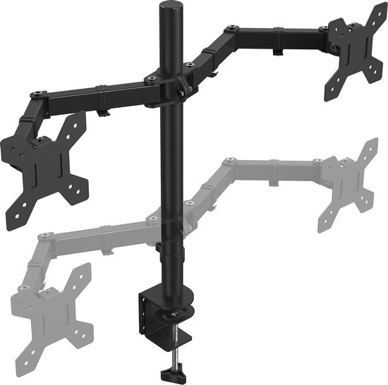 Auronic Dubbele Monitor Arm